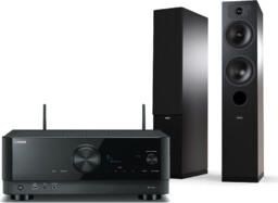 Yamaha RX-V4A (czarny) + Tesi 5 (czarny)