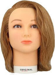 Sinelco Głowa Manekina Isaline 40Cm (0030211) Włosy Ludzkie