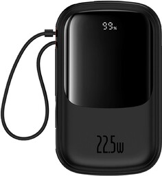 Baseus Qpow Pro+ 20000mAh 22.5W z wbudowanym kablem