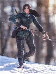 Lara Croft, Tomb Raider - plakat Wymiar