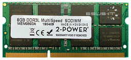 Pamięć RAM 1x 8GB 2-POWER SO-DIMM DDR3 1600MHz