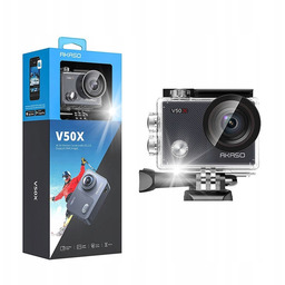 Kamera sportowa Akaso V50X, filmy 4K 30fps, WiFi,