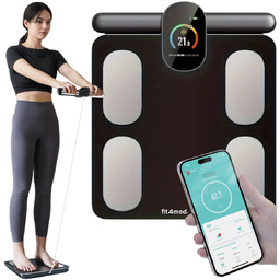 Waga z analizą składu masy ciała inteligentna bluetooth