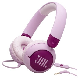 JBL Junior 320 Purple Nauszne Mikrofon Fioletowy Słuchawki