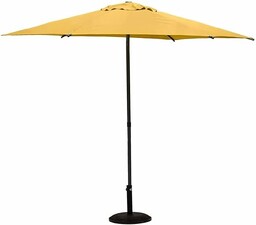 Prosty parasol przeciwsłoneczny okrągły 2,7m SOYA Mouttard Yellow