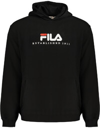 CZARNA BLUZA MĘSKA FILA BEZ ZAMKU