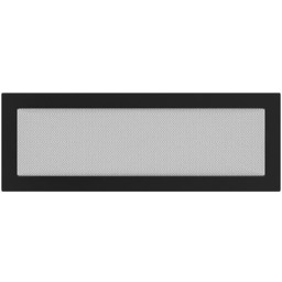 Kratka Kominkowa Wentylacyjna 17x49 Czarna kominka metalowa siatka