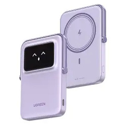 UGREEN Uno PB571, 5000mAh 20W Magnetyczny USB-C Fioletowy