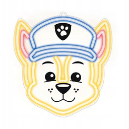 Wiszący Neon Led Na Plexi Psi Patrol Chase