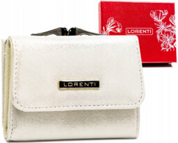 Portfel damski Lorenti 55287-GZ srebrny
