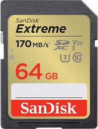 SanDisk SDSDXV2-064G-GNCIN - karta Extreme SDXC 64GB, UHS-I,