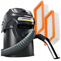 2X Odkurzacz kominkowy do popiołu Karcher Ad 2