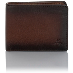 Cienki Portfel Męski Przypalany Visconti AT-63 RFID -