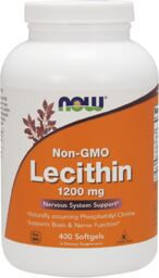 Now Foods Non-GMO Lecithin 1200 mg, lecytyna, 400