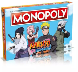 Gra Monopoly Naruto pl - Winning Moves