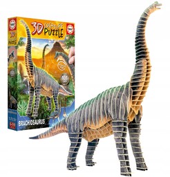 Puzzle 3D Dinozaury Brachiozaur 101 el. Educa