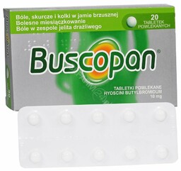 Buscopan 10 mg 20 Tabletek