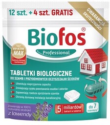 BIOFOS Tabletki do szamb i przydomowych oczyszczalni 16