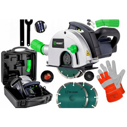 Bruzdownica Mocna Elektryczna Do Betonu 2x Tarcza Laser