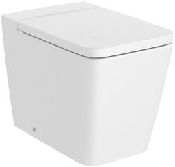 Roca Inspira Square Rimless miska WC stojąca biała