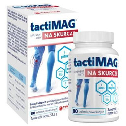 TactiMag Na skurcze magnez,z wit B6, potas