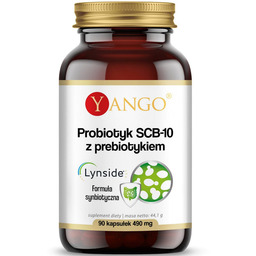 YANGO Probiotyk SCB-10 Z Prebiotykiem 90vegcaps