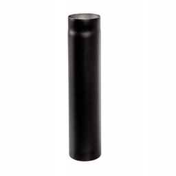 Rura spalinowa czarna fi 180 mm 1000 mm