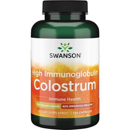 Swanson High IG Colostrum 500mg 120 kaps