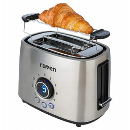 Toster Raven ET007 Ruszt do bułek 1000W 9