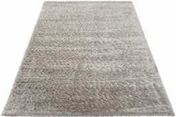 Edinos Włochaty szary dywan shaggy F4-F03