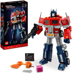 LEGO Icons, klocki, Transformers, Optimus Prime, 10302