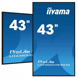 Iiyama LH4360UHS-B2AG 24/7 4K Uhd Va Wifi iiSignage