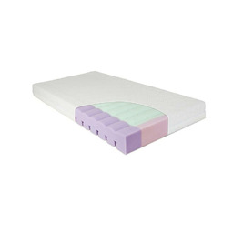 Babymatex Materacyk do łóżeczka 120x60x10 Aero piankowy dwustronny