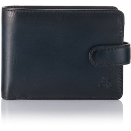 Pojemny Portfel Przypalany Brąz Visconti AT-72 z RFID