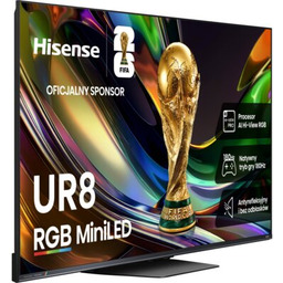 HISENSE Telewizor 65UR8S 65" RGB 4K 180Hz VRR