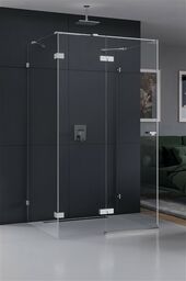 Kabina kwadratowa przyścienna lewa 100x100 EXK-0186 Eventa New