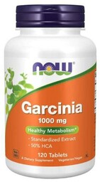 NOW FOODS Garcinia 1000mg, 120tabl.