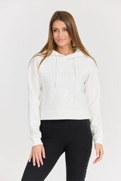GUESS Biała damska bluza New Alisa z dużym
