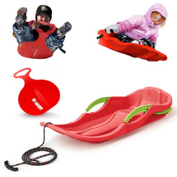 PROSPERPLAST, Sanki Bobslej Z Hamulcami Race S, Ślizg