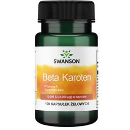 SWANSON Beta-Karoten (100 kapsułek)