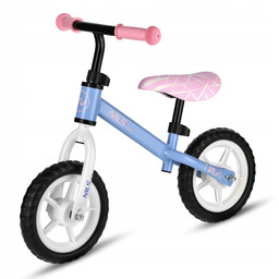 Rowerek Biegowy Niebieski Koła 10'' RB134 Nils Fun