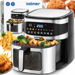 Frytkownica Beztłuszczowa Zelmer Frytownica Piekarnik Air Fryer 1600W