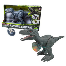 dinozaur velociraptor zdalnie sterowany chodzi światło dźwięk