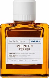 KORRES Mountain Pepper Eau de Toilette dla mężczyzn,