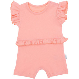 Dziewczęcy rampers koralowy Nicol r.86