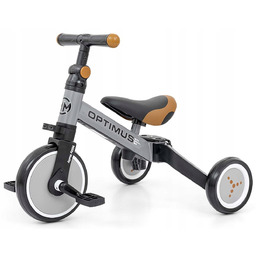 Milly Mally Rowerek Trójkołowy 3w1 Optimus grey 3968