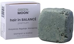 Szampon w kostce z zieloną herbatą i spiruliną