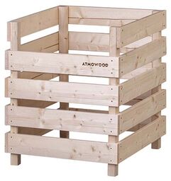 ATMOWOOD Kompostownik drewniany 60 60 70 cm otwarty