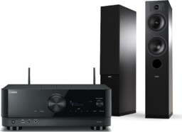 Yamaha RX-V6A (czarny) + Tesi 5 (czarny)