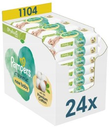 Pampers Harmonie New Baby Chusteczki nawilżane, 24x46szt.